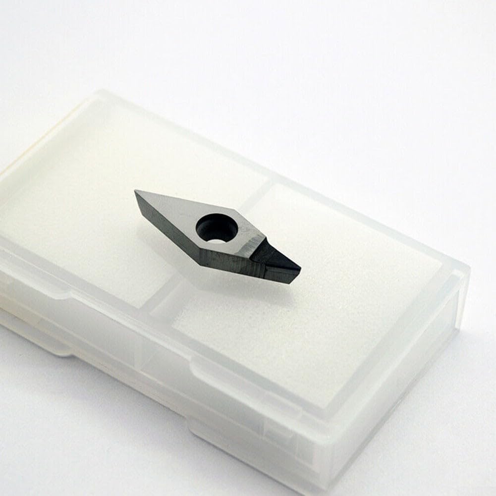 Precision VCGT160402 PCD-Einsätze für CNC-Kupfer, polykristallines Drehen, 2-teiliges Set