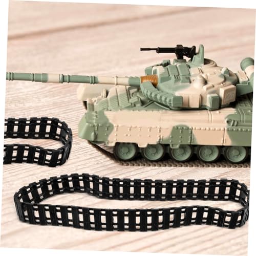 2 Stück Ersatz-Raupen für Panzermodell, ferngesteuert, kompatibel mit Pool-Reinigungsrobotern, Militärspielzeug RC