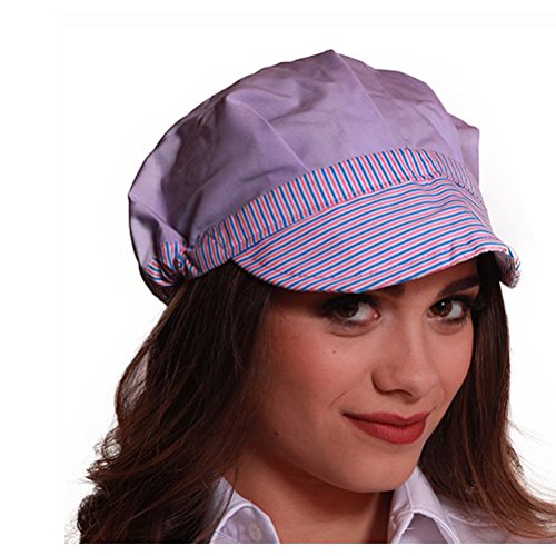 Lebensmittelmütze für Damen, Gastronomie, Küche, Bar, Pizzeria, Arbeit