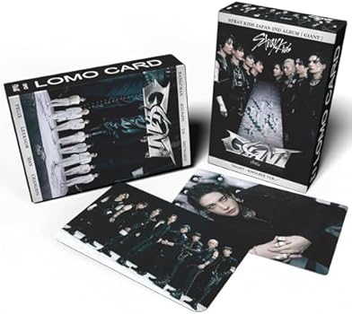 55 Stray Kids Fotokarten Set - Bunte Lomo Karten Für Kpop Fans Zum Sammeln