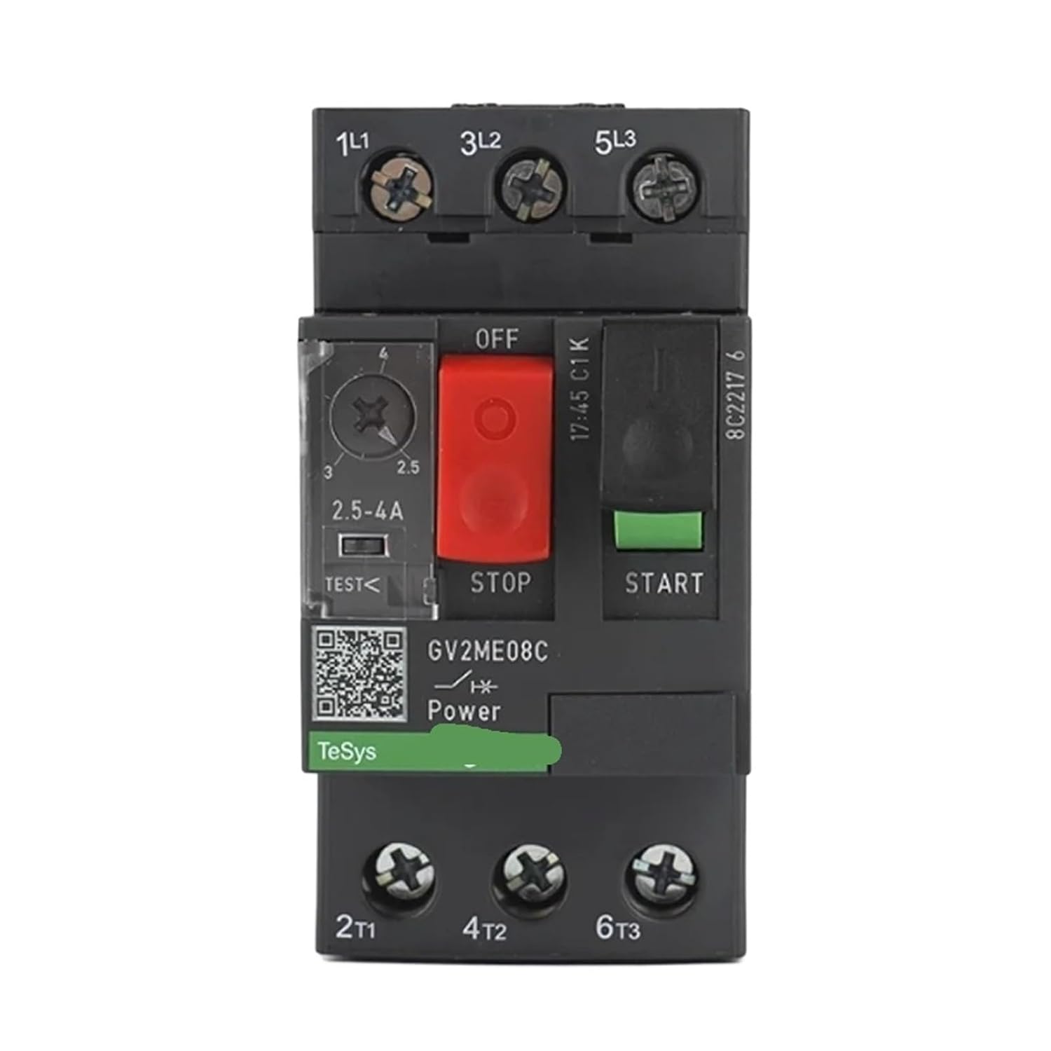 GV2-ME08C Motor Protection Circuit Breaker GV2ME08C 2.5-4A Push Button 3P Thermal Magnetic Type Power Supply