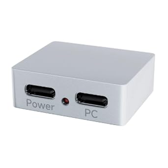 USB-C Power Signal Isolator, Aluminum Housing, 5V DC, USB 2.0, Compatible with PiKVM and Raspberry Pi