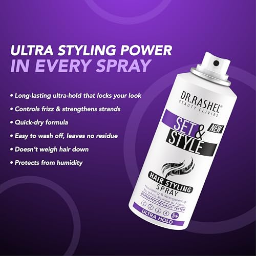 Image of DR.RASHEL BEAUTY ELIXIRS HAIR SETTING SPRAY ULTRA HOLD - 100ML