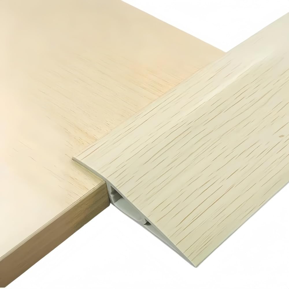 dvftyuim 1PC PVC Self Adhesive Threshold Transition Strip 1m/2m x 5cm