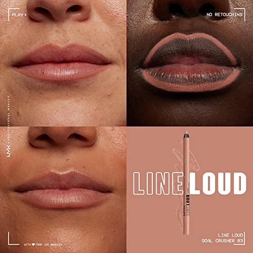 Nyx Professional Makeup Line Loud Konturówka do Ust, 03 Goal Crusher, 1,2 g