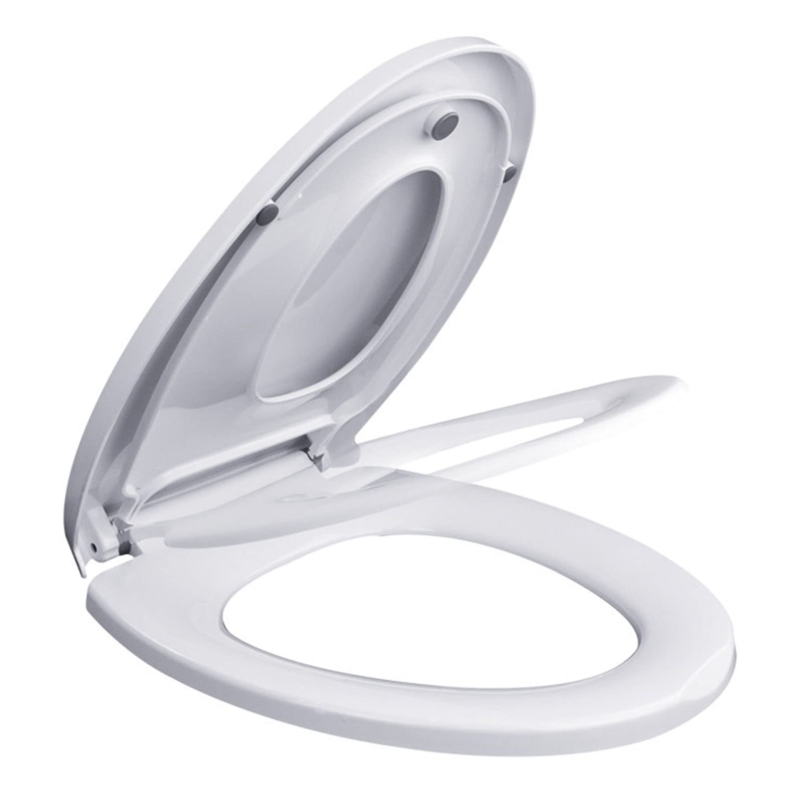 Dxpsxjl One Color Extended P Training Seat, Soft Close Close Plastic Lide Durable Hingese Easy Cleane, Adjustable, Lightweight, Portable, User-Friendly, Compact, Elongated, Potty, Toilet, Built