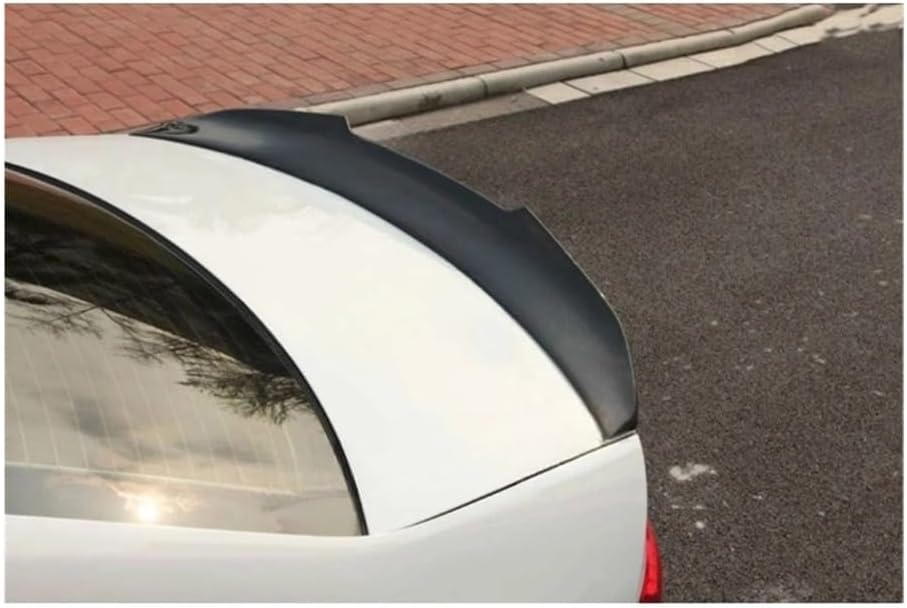 Carbon Fiber Rear Duck Spoiler Boot Trim Wings Car Styling Body Kits Compatible for Audi A4 B8 .5 S4 B9 Sedan 2009-2018(2013-2016 Year)