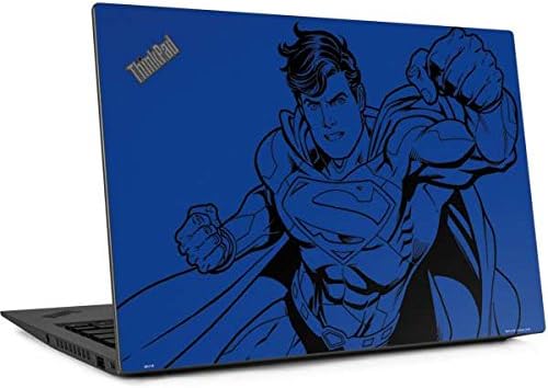 Skinit Decal Laptop Skin Compatible with Thinkpad X1 Carbon (6th Gen 2018) - Officially Licensed Warner Bros Superman Comic Pop Design