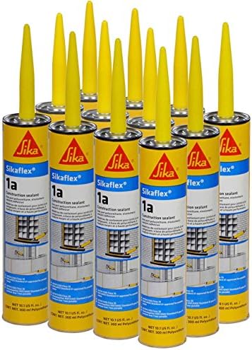 1A Polyurethane Premium Grade High Performance Elastomeric Sealant, 10.1 fl oz Capacity, Aluminum Gray, 12 Tubes