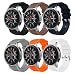 Produktbild SUNDAREE Kompatibel mit Galaxy Watch 46MM Armband,22MM Silikon Band Sportarmband Ersatz Uhrenarmband für Samsung Galaxy Watch 46MM SM-R800 LTE SM-R805/Galaxy Watch 3 45MM SM-R840/Huawei GT 2 46mm