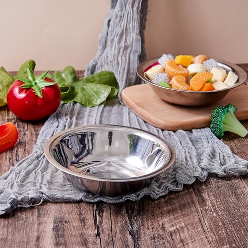 Tioncy 30 Pack Small Mixing Bowls, 3/4 Quart Stainless Steel Prep Bowl for Sauces, Snacks, Side Salads, 6.3 Inch Cooking Baking Bowls Set with Flat Base, Dishwasher Safe — view 4