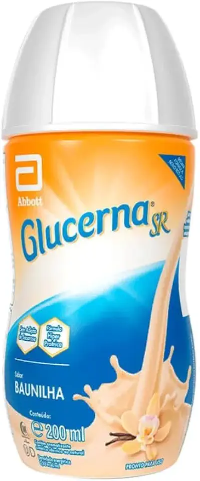 Glucerna SR Baunilha 200ml pack 8 unidades