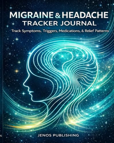 Migraine & Headache Tracker Journal: Daily Pain Log Book to Record Symptoms, Triggers, and Medications for Better Migraine Relief