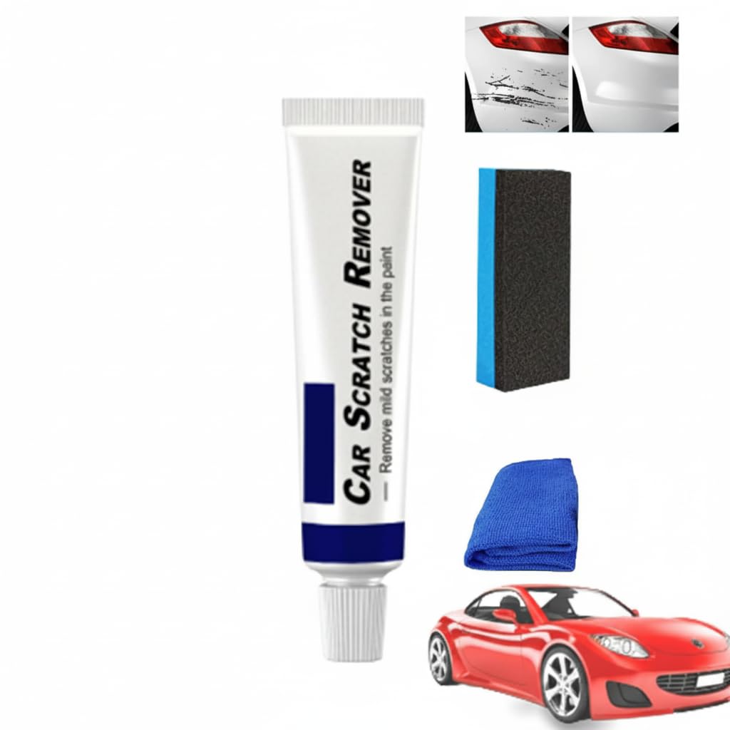 Professional Car Scratch Repair Agent, Car Removal Kit, Scratch Remover, Auto Body Compound Polishing Grinding Paste, Fast Fine Scratch Repair, Body Compound Scratch Remover (1pc 80g)