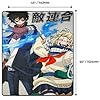 My Hero Academia Blanket Set - Soft Anime Throw Plus Deku Decor Stand, Bookmark for Kids, Adults, Teens | Cozy My Hero Academia Fleece Blanket 45"x60" #1