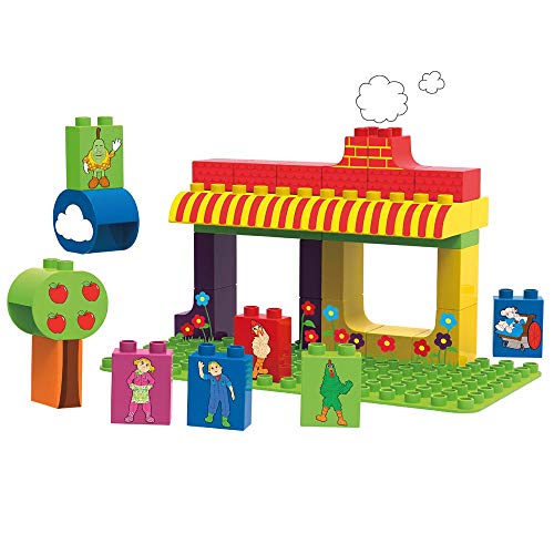 Jeu de construction brique bio BiOBUDDi ferme pour s'amuser en famille