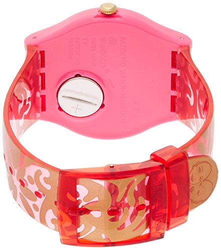 Montre Swatch originale Eva & Adele le cadeau idéal rose et or