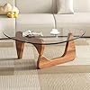 Modern Glass Coffee Table, Mid Cent...