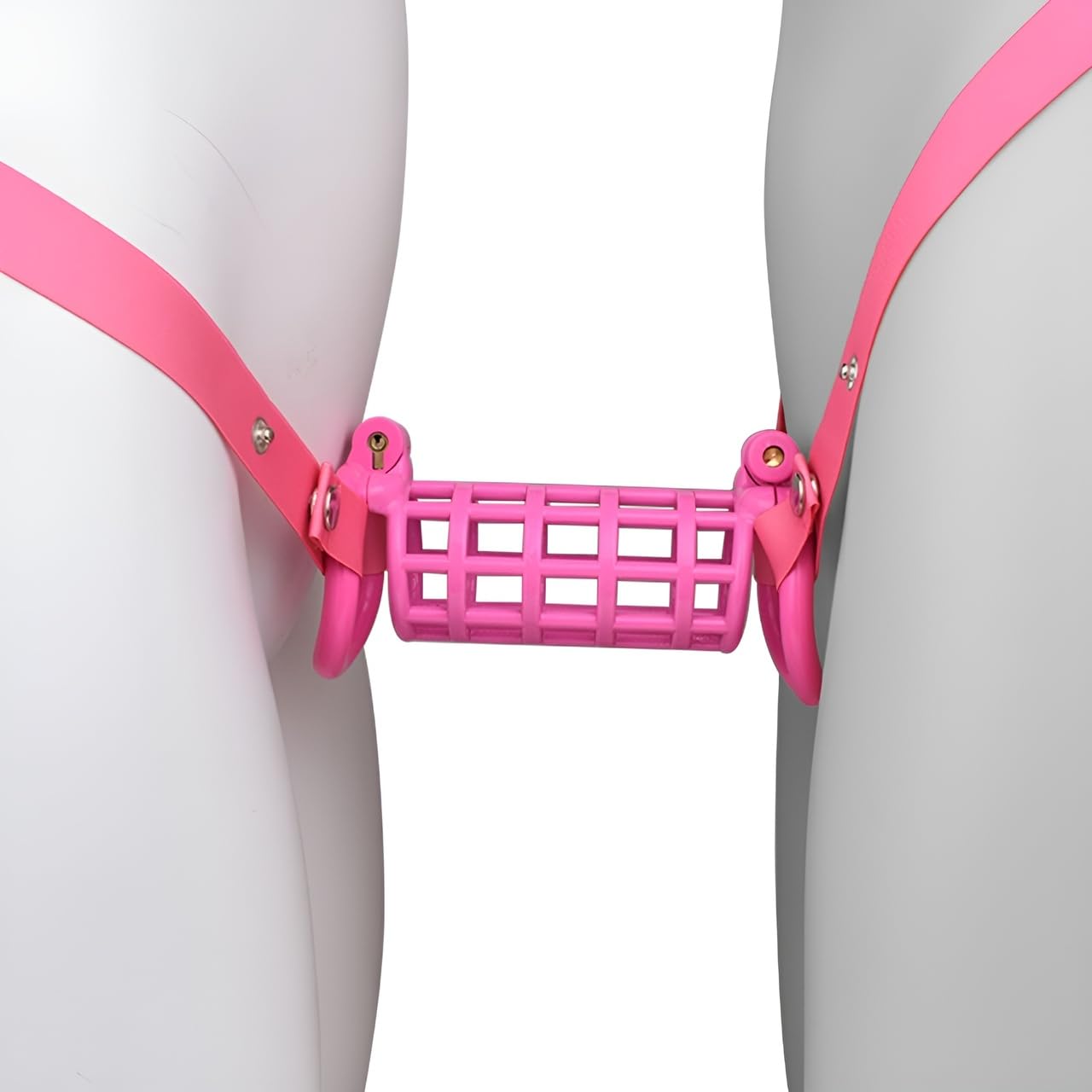 Doppia gabbia da uomo dispositivo di resina Esercizio polpaccio maniche a due vie protezione dispositivo di fissaggio Pilates Strap A75-106