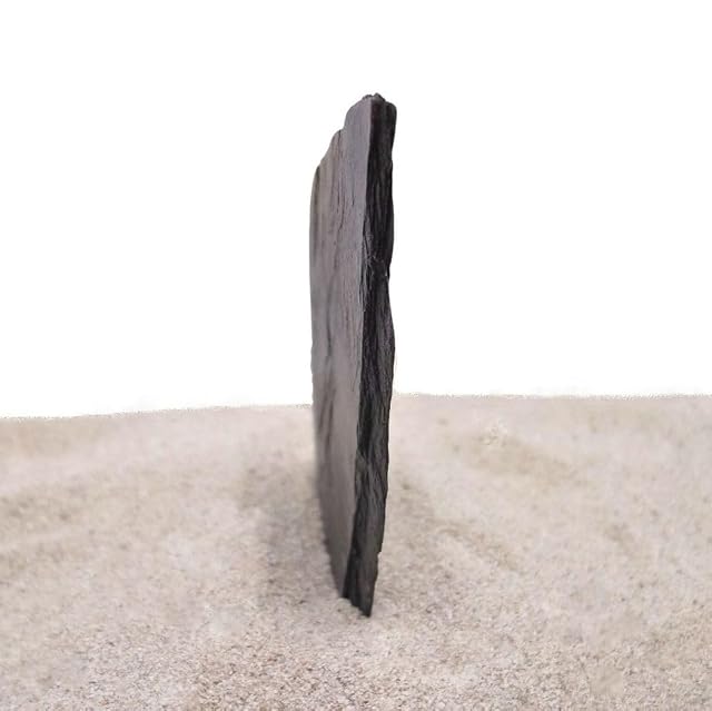 Foto 5 de 6 de AquaOne Piedras de Pizarra para Acuario, 10 kg, Color Negro y Gris
