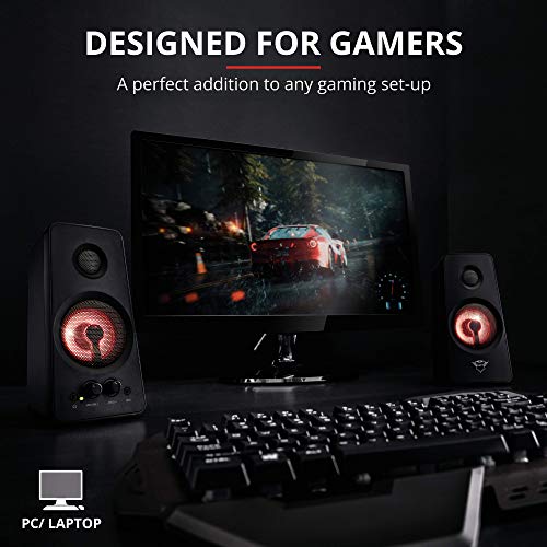 Trust Gaming GXT 608 Set di Altoparlanti con Gradevole Illuminazione LED, PC