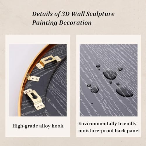 Décoration murale poisson 3D poétique pour votre foyer