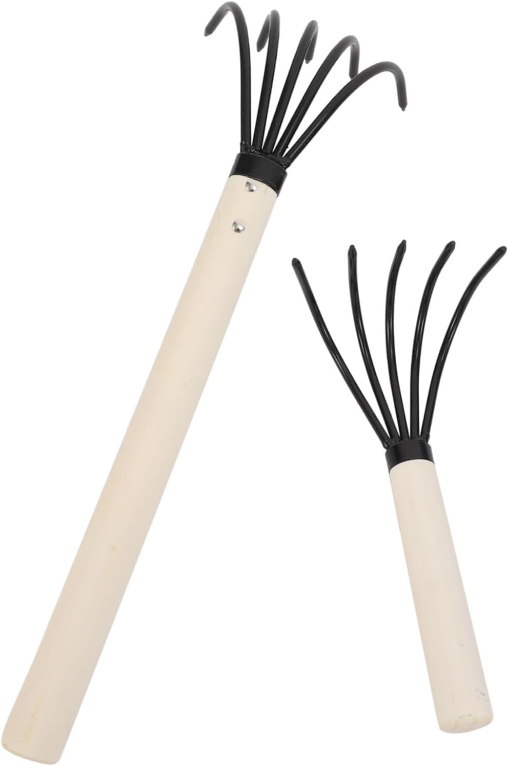 Abaodam 2pcs Seafood Rake Set Beach Sifter for Beach Crab Forks Oyster Digging Tool