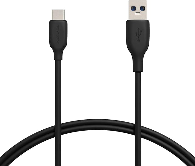 Amazon Basics USB-C 3.1 Gen2 to USB-A Cable - 0.91 m, Black