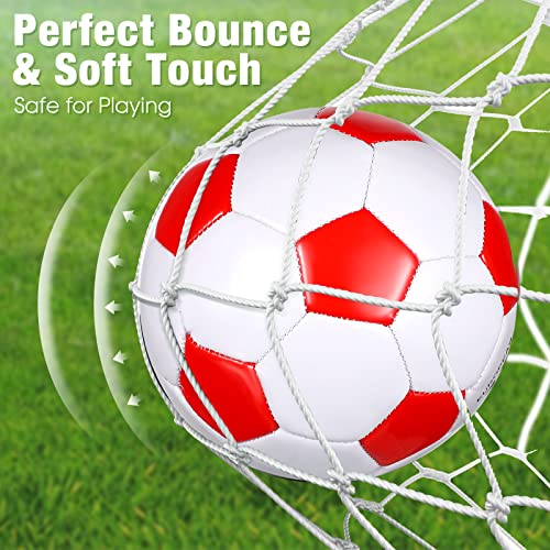 Honoson 16 Pcs Sports Soccer Balls With Pump Training Soccer For Kids Toddlers Teens Adults Soccer Players (Size 4) #TOP3