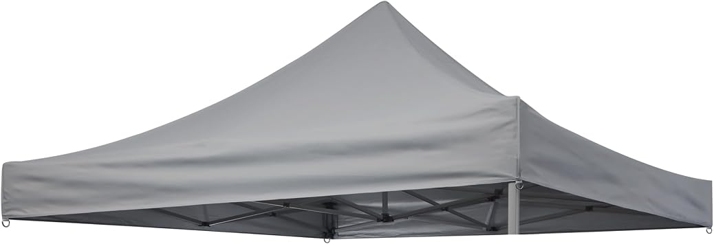 Canopy Replacement Top, 10x10ft Pop Up Canopy for Outdoor Garden Patio Pavilion Top Cloth Only Gray