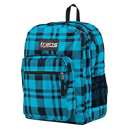 Jansport Backpack - Blue Plaid