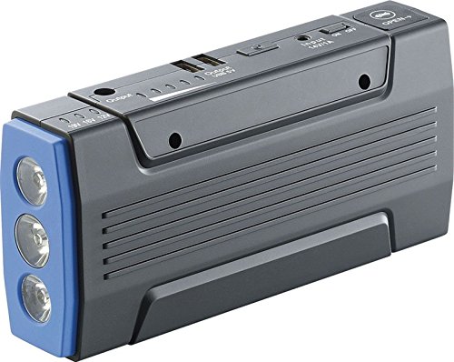 revolt Zusatz-Akku Auto: Notebook-Powerbank mit Kfz-Starthilfe & 2X USB, 12.000 mAh / 400 A (Powerbank Zigarettenanzünder, Kfz Starter, Akku Bank für Laptop und Pkw)