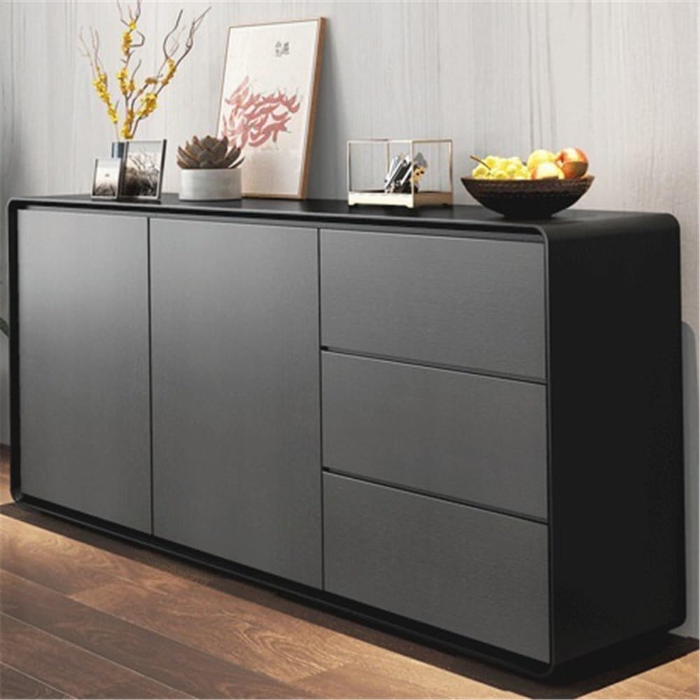 Armadio cucina Living room walnut color tea cabinet integrated storage stoccaggio