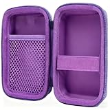 Aenllosi Funda Estuche para Phomemo D30/Phomemo D35/COLORWING D30/Memoking D30 Etiquetadora Bluetooth Portátil Impresora de Etiquetas Etiquetadora Phomemo D30 Label Printer Case（Sola Funda） (Púrpura)