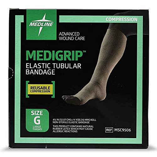 Medline Industries MSC9506 Medigrip Tubular Bandages, Size G
