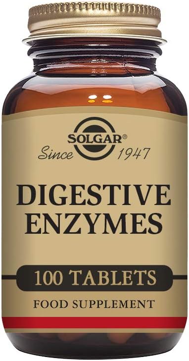 Solgar Digestive Enzymes Tablets – Pack of 100 – Increase Nutrient Absorption – Holistic Digestion Support – Gluten Free.