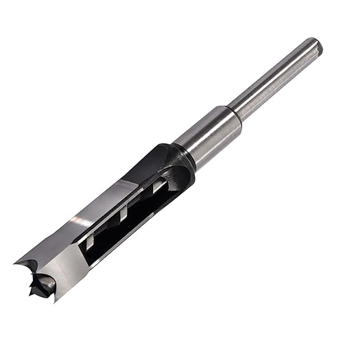 Carpintería 34 pulgadas agujero cuadrado brocas de mortaja cincel conjunto, uso para construcción instalación renovación decoración industria