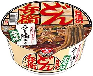 日清のどん兵衛 ラー油そば 98g×12個入り (1ケース)