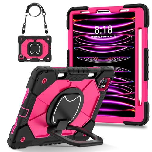 Coque iPad Pro 11 antichoc avec béquille rotative 360 degrés