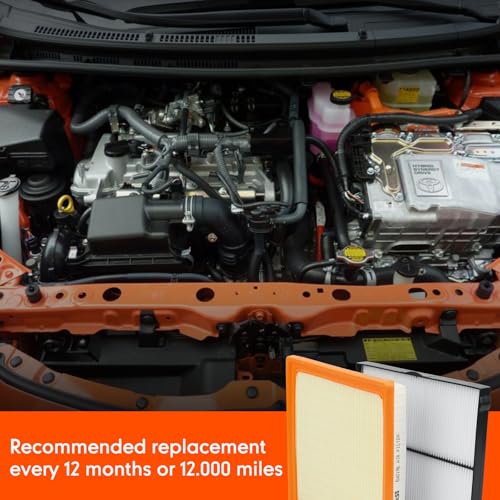 RRITESS CA12295 Engine Air Filters and CAF10039P AC Filter Compatible with Forester 2019-2025 2.5L, WRX 2023-2025 2.4L. by Rritess - Image 6