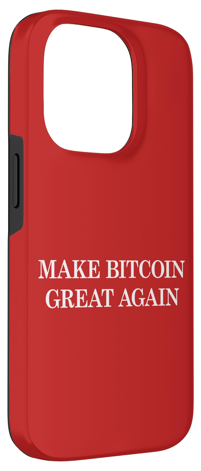 Amazon.com: iPhone 14 Pro Make Bitcoin Great Again Funny BTC Crypto Quote  Red Case : Cell Phones & Accessories