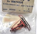 Generico Pantolette rot Ersatzteil Lokomotive 4367/76/5106 Modell Eisenbahn 00674320