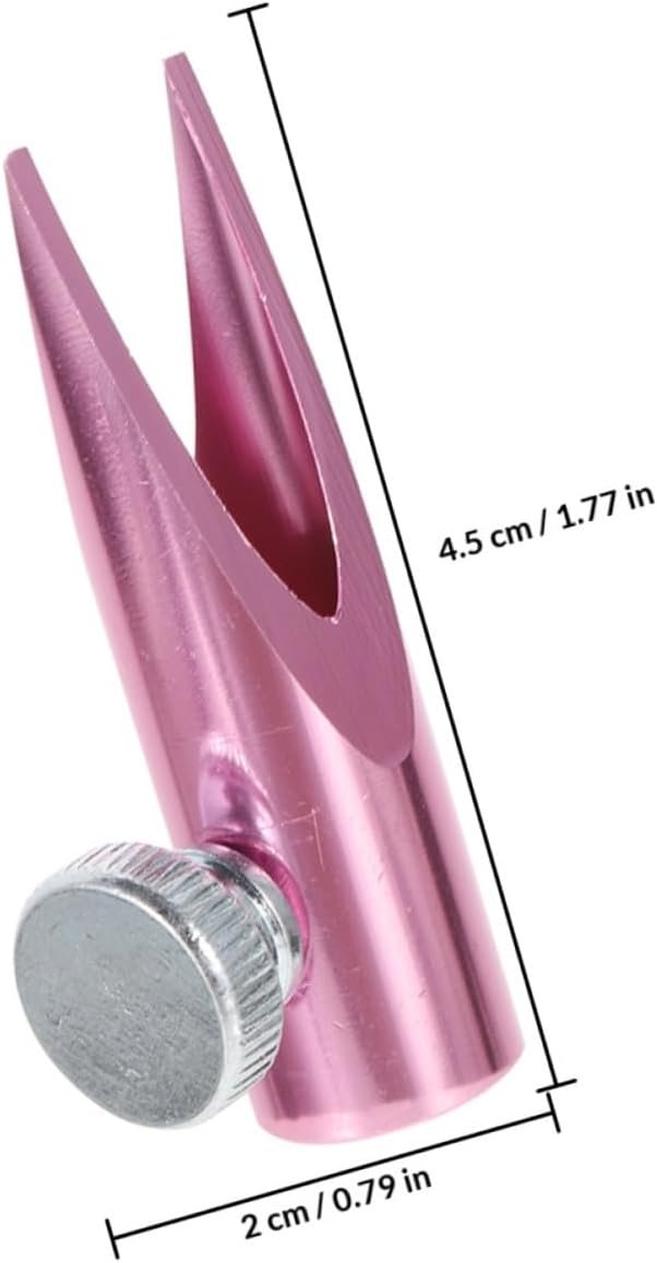 2pcs Portable Dual-Edge Makeup Pencil Sharpener for Eyebrow, Eyeliner, and Lipliner Pencils with Metal Cylindrical Blade, Pink Compact Sharpener for Travel and Daily Use