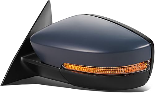 Miniatura 2 de DNA Motoring OEM-MR-VW1320147 - Espejo retrovisor plegable manual con calefacción, ajuste de potencia del lado del conductor, con señal de giro