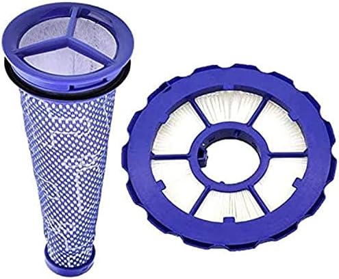 Animal and Multi Floor Complete Vacuum 2 Pack Replacement Hepa Post Filter & Washable Pre Filter Kit Fits Dyson DC50, Replace Part number 965081-01&965080-01