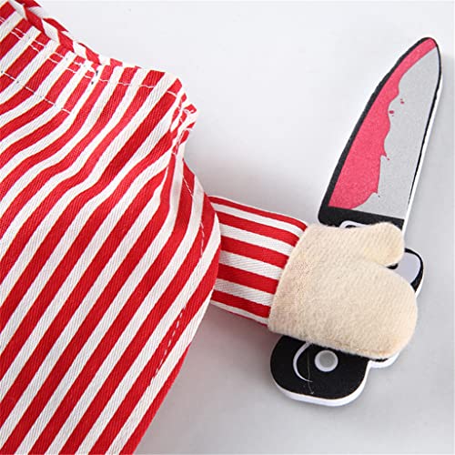 Ornaous Cute Dog Cat Pirate Costume, Pet Halloween Christmas Cosplay Dress, Funny Captain Costume For Dog Cats（L Size） #TOP6