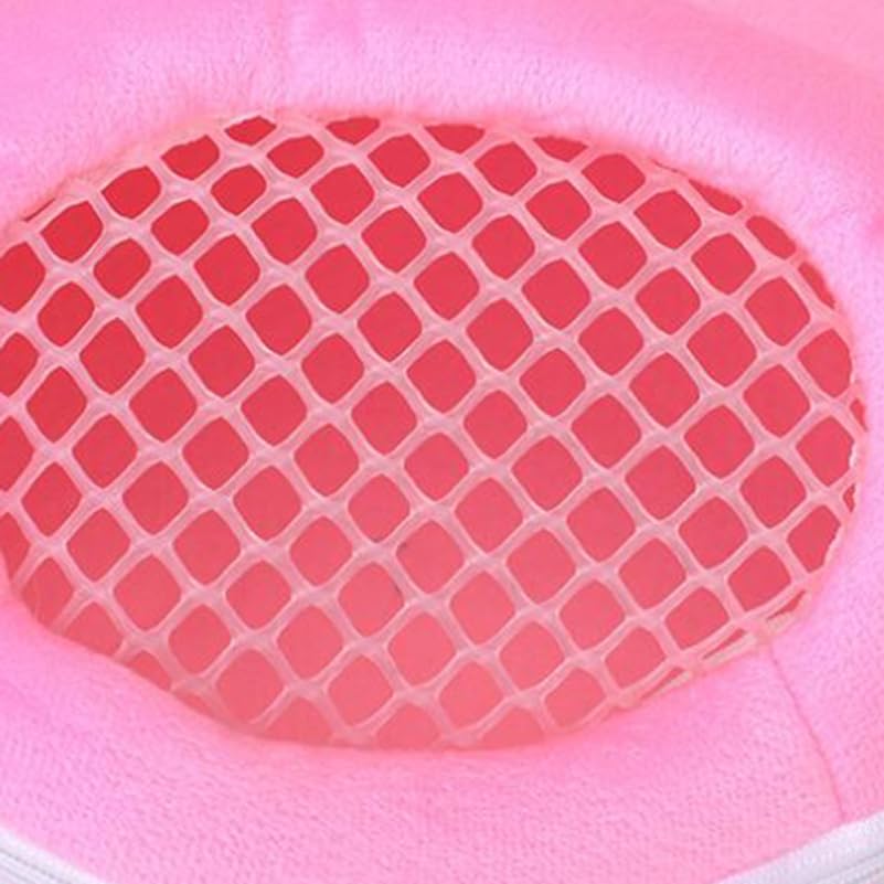 Image of balacoo Pet Breathable Bag Small Pet Carrier Bag with Adjustable Straps Soft-Sided Messenger Carrier for Squirrel Hedgehog Sugar Glider 5.51 X 5.51 X 6.69 in