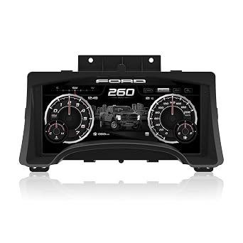 for Ford F150 2009-2012 13" Linux Auto Aftermarket Digital Instrument Dash Panel Car Gauge Cluster Replacement Dashboard LCD Display