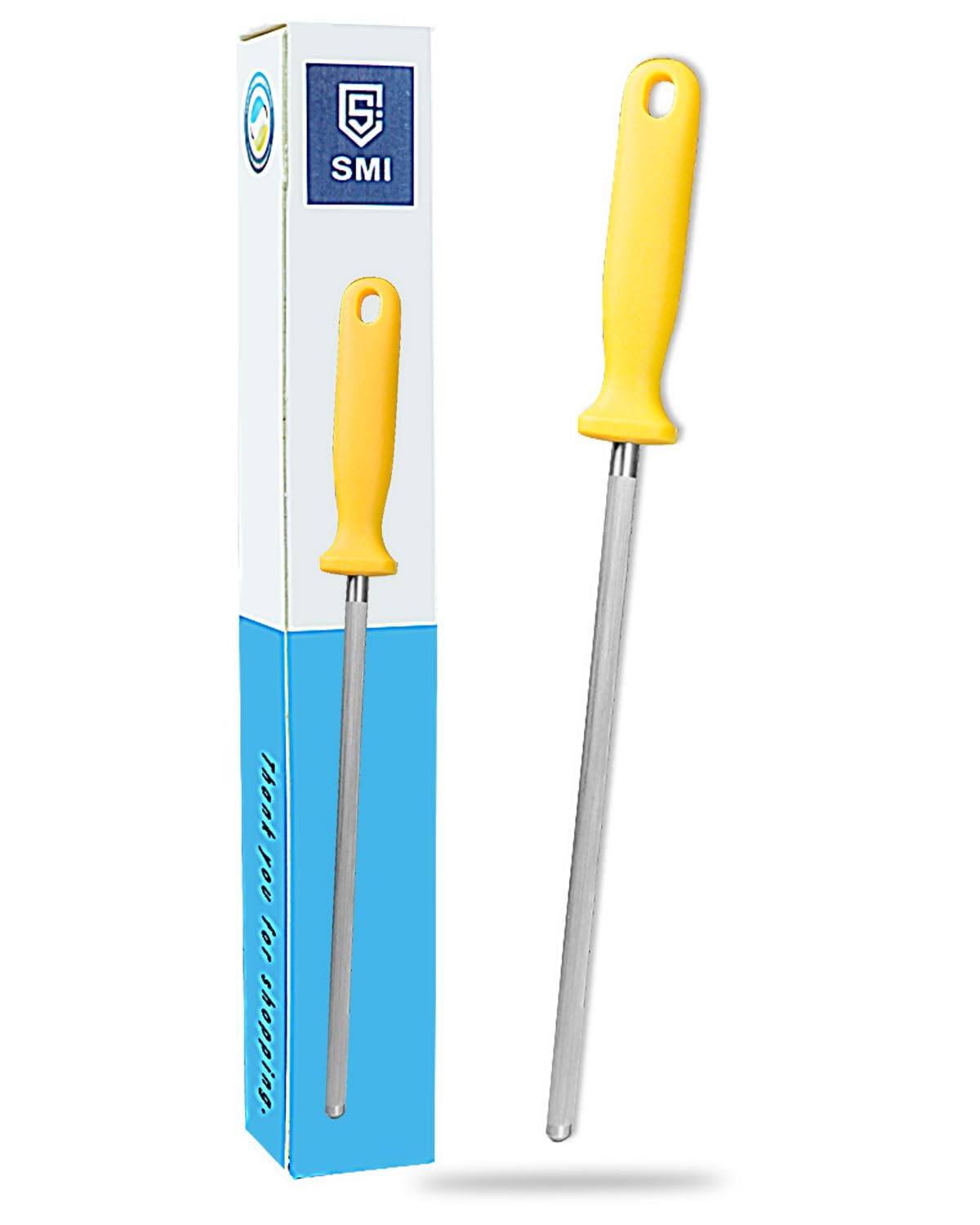 9 inch Knife Honing Steel Solingen Germany Sharpening Steel Rod Kitchen Knife Sharpener