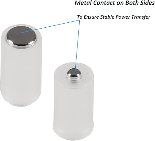 Miniatura 5 de 30 unids AAA a AA convertidor AAA a AA adaptador de batería AAA a AA convertidor de batería titular AAA a AA adaptador para AAA a AA batería